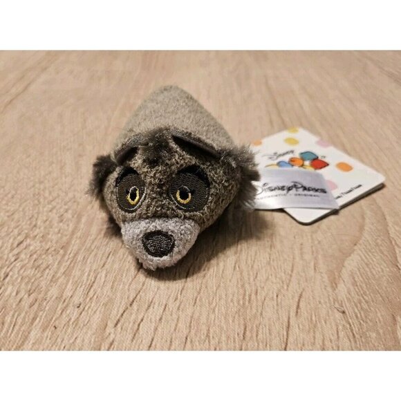 Disney Parks Raksha Wolf Jungle Book 3" Tsum Tsum Plush NWT - Picture 1 of 7